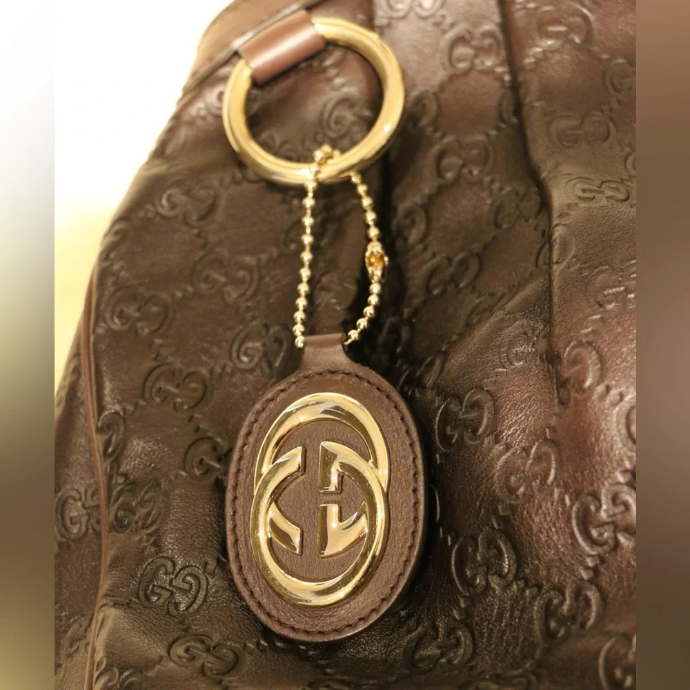 Gucci Brown Leather Sukey Hobo Bag - Picture 14 of 14